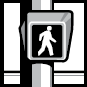 pedestrian crossing signal