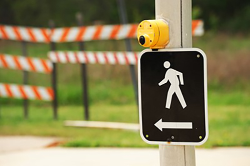 Pedestrian crossing give way rules