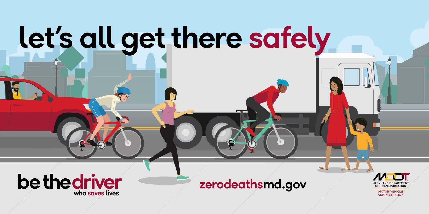 Pedestrian & Bicycle Safety - Facts, Tips - Zero Deaths MD
